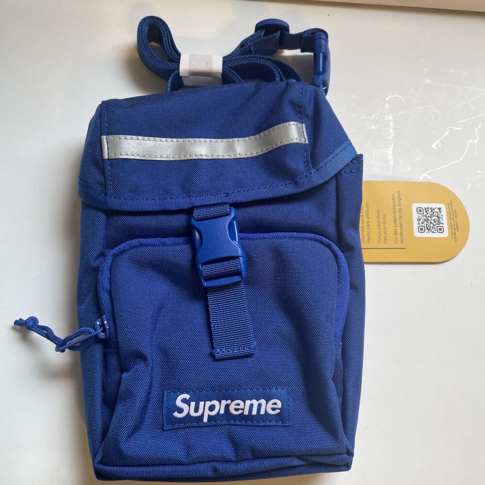 Supreme Camera Bag Blue FW24 (8.5”X 6”)- Fast Shipping